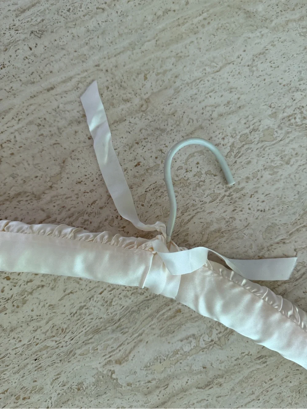 Vintage Satin Hanger